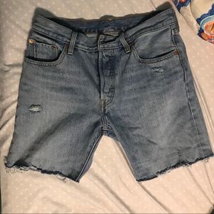 Levi denim shorts